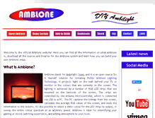 Tablet Screenshot of amblone.com